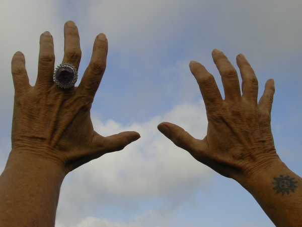Creation of hands: Step 2